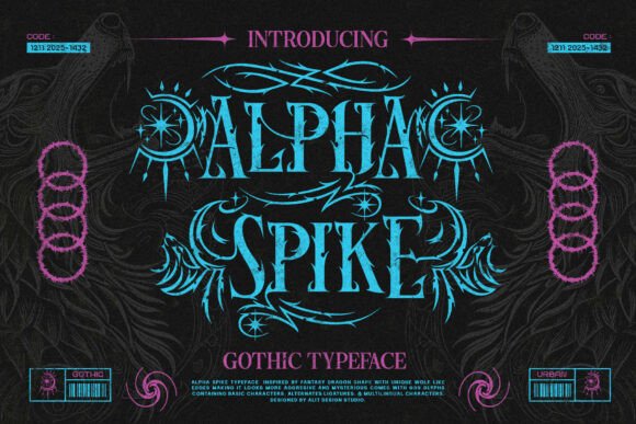 Alpha Spike: Unleashing Raw Power in Modern Typography