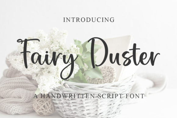Fairy Duster: A Smart Script Font for Elegant Design