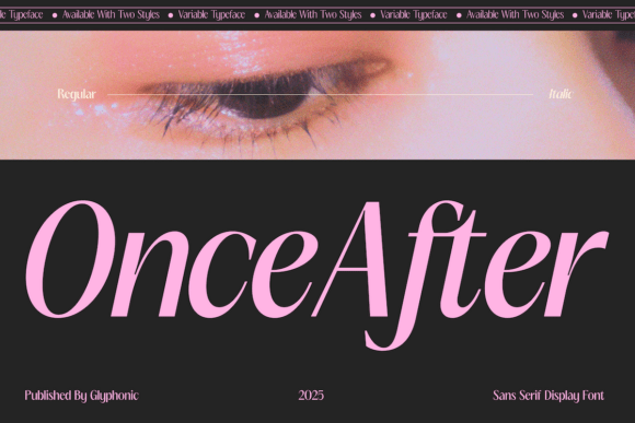 Once After: Redefining Luxury in Modern Typography