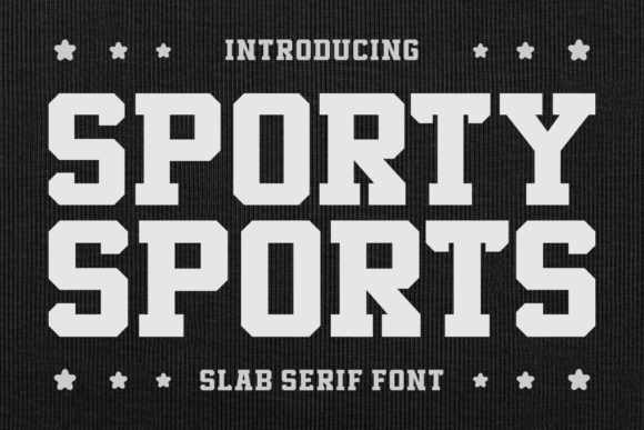 Unleash Team Spirit with the Sporty Sports Font